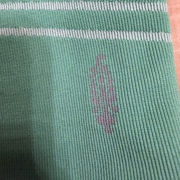 Free People Movement Ribbed Racerback Crop Tank - Green - Picture 2 of 3